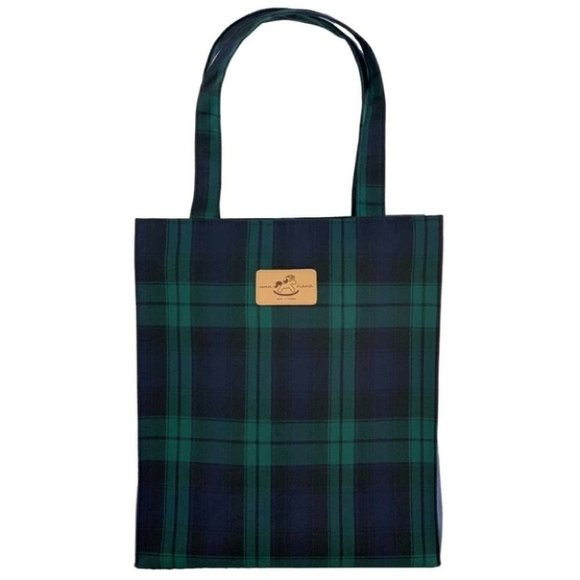 Uma Hana Handbags - Waterproof Green Plaid Large Tote Shoulder Bag Travel Purse